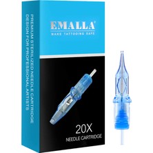Valor Emalla 10143CMM 0,30 mm Kartuş Dövme Iğnesi | Kutuda 5 Adet | Medium Taper