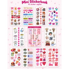 Mini Stickerbook 150+ Tasarım Sticker - 10 Sayfa