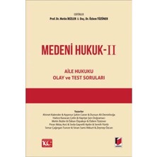 Adalet Yayınevi Medeni Hukuk Iı - Aile Hukuku Olay ve Test Soruları