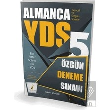 Pelikan Tıp Teknik Yayıncılık Yds Almanca Özgün 5 Deneme Sınavı