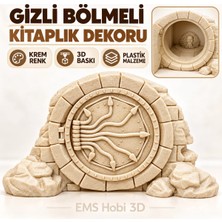 Jenerik Sırlar Odası Kitaplık Dekoru