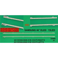 Winkel Wınkel UE46D5500 UE46D6000 UE46D5000 LTJ460HN01 Uyumlu Tv LED Bar Çubuğu 2'li