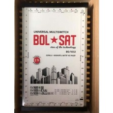 Bolsat Bs-10/32 Aktif + Pasif Sonlu + Kaskatlı Hybrıd Uydu Santrali Adaptör Dahil