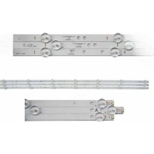 Winkel Wınkel SN40DIL010/0202 AX40DAB1705/1032 40DLK0938 Uyumlu Tv LED Bar Takımı 3'lü