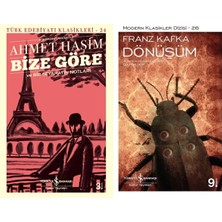 İş Bankası Kültür Yayınları Bize Göre ve Bir Seyahatin Notları (Ahmet Haşim) ve Dönüşüm - Franz Kafka
