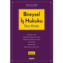 Seçkin Yayıncılık Bireysel Iş Hukuku Ders Kitabı
