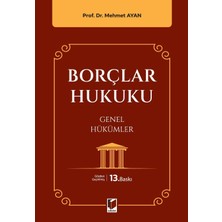 Borçlar Hukuku Genel Hükümler