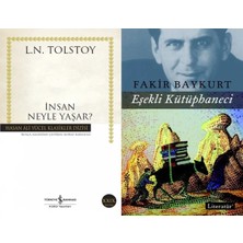 İş Bankası Kültür Yayınları Insan Neyle Yaşar? (Tolstoy) ve Eşekli Kütüphaneci