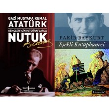 İş Bankası Kültür Yayınları Gençler Için Fotoğraflarla Nutuk ve Eşekli Kütüphaneci