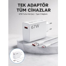 Epilons 67 Watt Güvenli Hızlı Şarj Adaptörü Samsung M31 M33 M51 Uyumlu Yeni Nesil