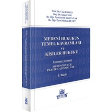 Yetkin Hukuk Yayınları Medeni Hukuk Pratik Çalışmaları – I