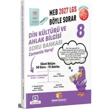 Sinan Kuzucu Yayınları Sinan Kuzucu 2027 8. Sınıf Din Kültürü ve Ahlak Bilgisi Soru Bankası