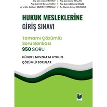 Adalet Yayınevi Hukuk Mesleklerine Giriş Sınavı Çözümlü Soru Bankası