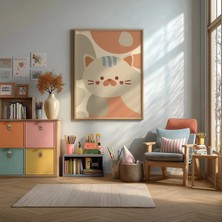 Kar Tanesi Çerçeveli Mdf Tablo Poster Çocuk Odası Duvar Dekoru Hediye