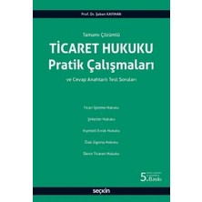 Seçkin Yayıncılık Ticaret Hukuku Pratik Çalışmaları