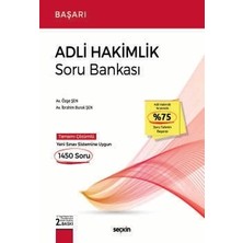 Seçkin Yayıncılık Başarı – Adli Hakimlik Soru Bankası