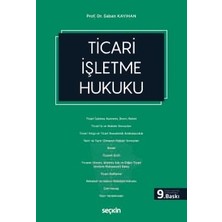 Seçkin Yayıncılık Ticari Işletme Hukuku