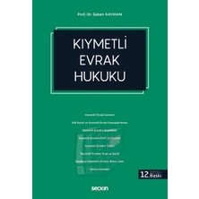 Seçkin Yayıncılık Kıymetli Evrak Hukuku