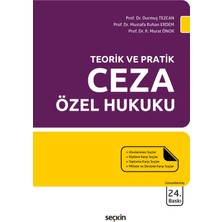 Seçkin Yayıncılık Teorik ve Pratik Ceza Özel Hukuku