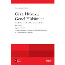 Seçkin Yayıncılık Ceza Hukuku Genel Hükümler