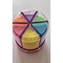 Modellino 120GR 6 Renk Büyük Tuzluklu Toz Sim - Neon/metalik & Adet Seçenekli