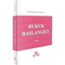 Yetkin Hukuk Yayınları Hukuk Başlangıcı