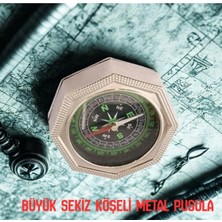 Skygo Uygunayakala-Büyük Sekiz Köşeli Metal PUSULA-70660425