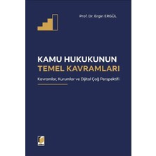 Adalet Yayınevi Kamu Hukukunun Temel Kavramları