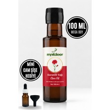 Matdeer 100 ml Karanfil Yağı - Canlandırıcı ve Isıtıcı Aromaterapik Cilt ve Ortam Kokusu - %100 Saf