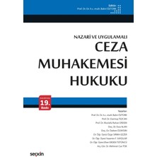 Seçkin Yayıncılık Nazari ve Uygulamalı Ceza Muhakemesi Hukuku