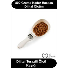 Svein #ölçükaşığı Dijital Ölçü Kaşığı Terazili 800 gr Hassas Mutfak Tartısı LCD Ekranlı Elektronik Baharat Un Şeker Kahve Sıvı Evcil Hayvan Maması Tartma Çıkarılabilir Uçlu Ergonomik Pastane Diyet Gramaj