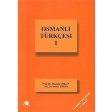 Akademik Kitaplar Osmanlı Türkçesi 1
