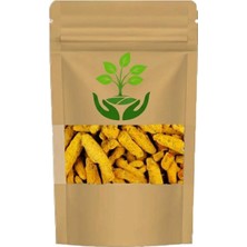 Tan Organik Markalı Zerdeçal Tane Kuru Kök (Curcuma Longa) 1kg