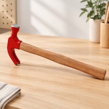 Popüler Sepet Çatal Çekiç 300 gr Ahşap Saplı
