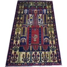 Kilim Antik El Dokuma 9 Mihraplı Namazlık Seccade Ihlara Vadisi Yün Halı 2034 - Yeni - Çok Renkli