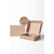 Kilitli E-Ticaret Kargo Kutusu Kraft 38X26X7 cm - 25 Adet