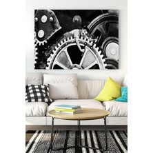 Modern Times - Asri Zamanlar Film Afişi Kanvas Tablo 4 30 x 40