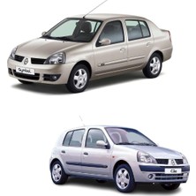Clio Symbol Sol Arka Kelebek Camı