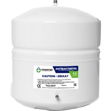 Aswater Su Arıtma Cihazı Çelik Su Tankı 3.2 Galon 12LT Tank