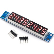 MAX7219 8 Bit Hane Kırmızı 7 Segment Ekran 0.36 Inch Saat Seri Haberleşme Dijital Gösterge Dis