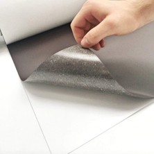 Yapışkanlı Magnet Tabaka 61X101 Cm. 0,4 Mm. Özel Yapışkanlı