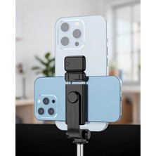 Bluetooth Uzaktan Kumandalı LED Işıklı Tripod Selfie Çubuğu