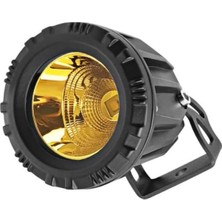 Zauss 30W Yuvarlak Sarı Cam Tek Ledli Sis Farı Off Road Çalışma Tekne Lambası