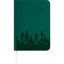 Str Store Wochen-Minitimer Nature Line Forest 2026 - Taschen-Kalender A6 - 1 Woche 2 Seiten - 192 Seiten - Umwelt-Kalender - Mit Hardcover - Alpha Edition