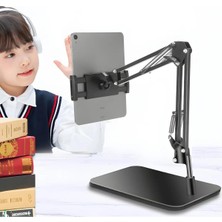 Str Store Akrobatik Stant Masaüstü 3.5-10.6" Inch Metal Gövde Tablet ve Telefon Tutucu Standı | J6