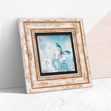 Str Store Kelebeğin Rüyası Taş Duvar Tablosu - Çerçeveli Taş Tablo - Dekoratif Duvar Sanatı - Modern Ev ve Ofis Duvar Dekoru T1-91