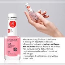Str Store Sos Special Aid Kalsiyum ve Vitamin Içeren Tırnak Güçlendirici Bakım, 12 ml