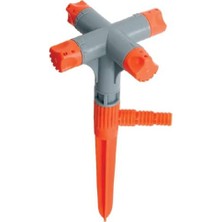 Str Store Medalyan Dört Kollu Bahçe Fıskiyesi (Saplamalı) Md-04