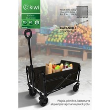 KFW-390 Katlanır Portatif Taşıma Aracı Kamp,piknik,plaj, Pazar, Market Koli, Yük,paket El Arabası