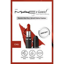 M.a.c Macximal Mini Mac Silky Matte Lipstick - Chili 1.8g